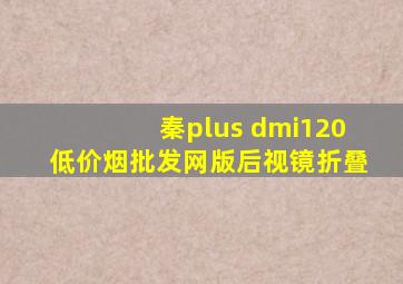 秦plus dmi120(低价烟批发网)版后视镜折叠